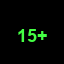15+ Green