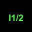I1/2 Green