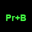 Pr+B Green