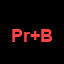 Pr+B Red