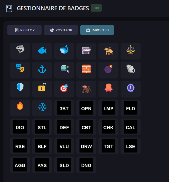 Pack Bienvenue 40 Badges SpinNova