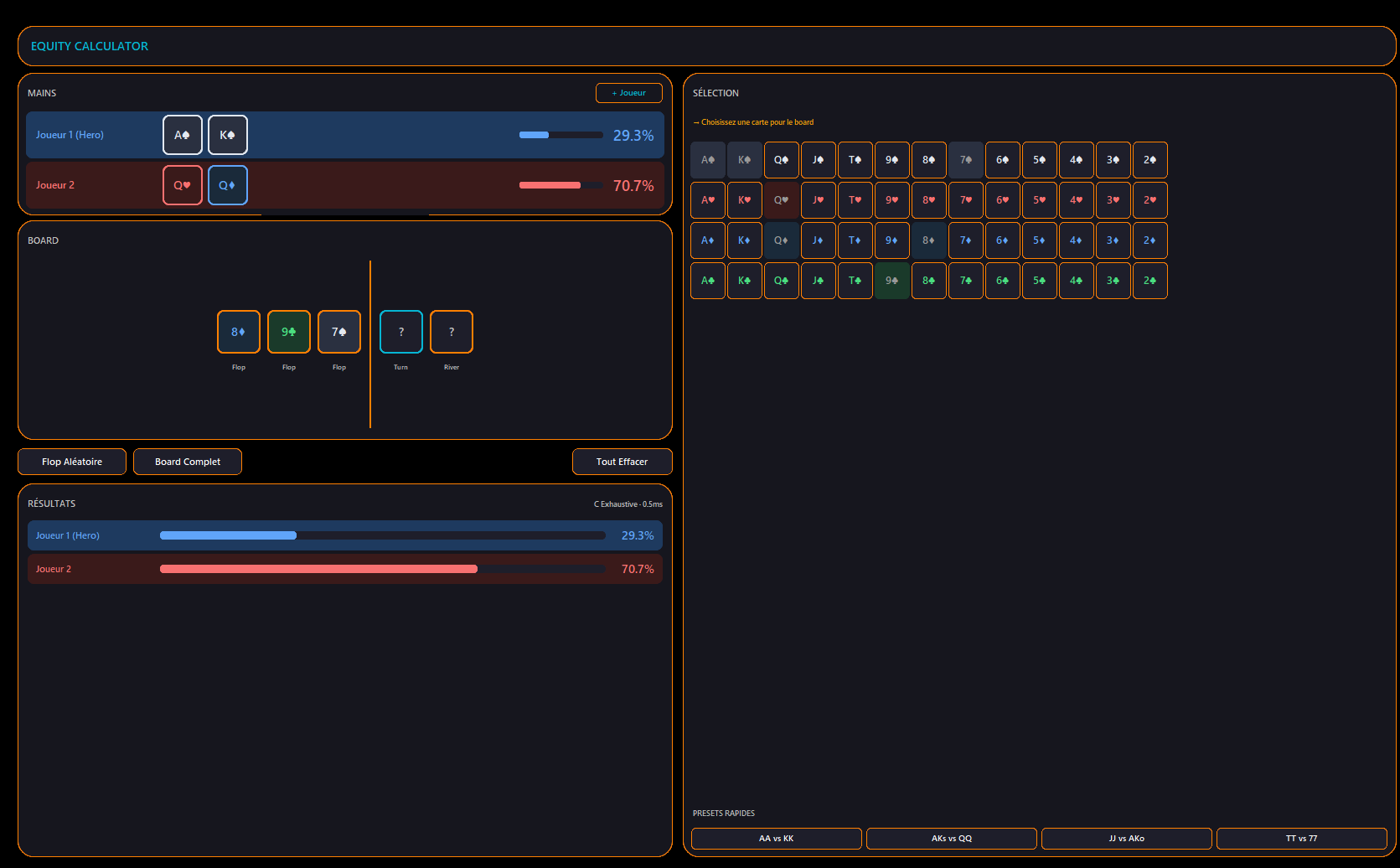 Equity Calculator SpinNova